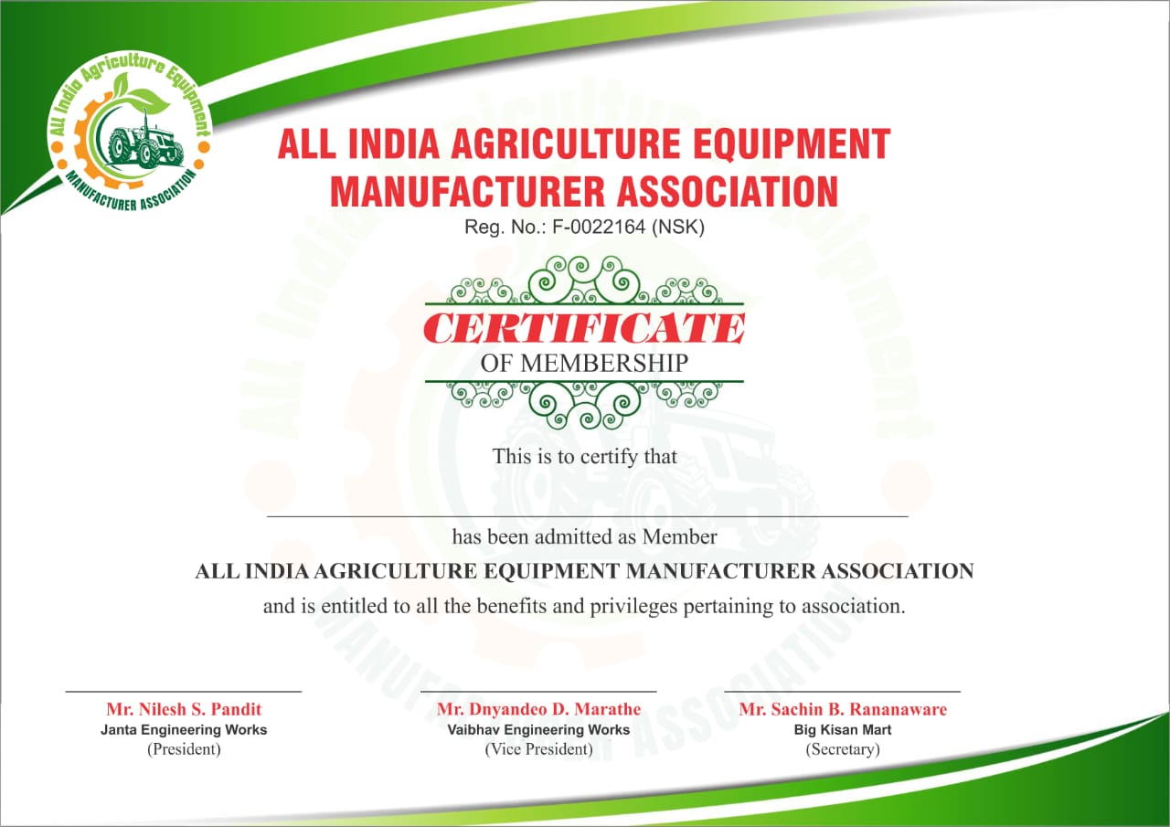 Registration Certificate